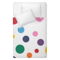 Polka Dot Duvet Cover Double Side (single Size) by 8989