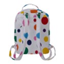 Polka Dot Flap Pocket Backpack (Small) View3