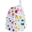 Polka Dot Foldable Lightweight Backpack View4