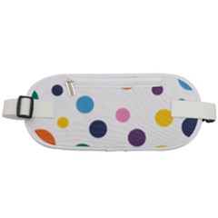 Polka Dot Rounded Waist Pouch by 8989