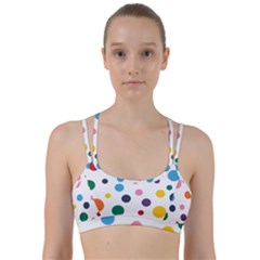 Polka Dot Line Them Up Sports Bra by 8989