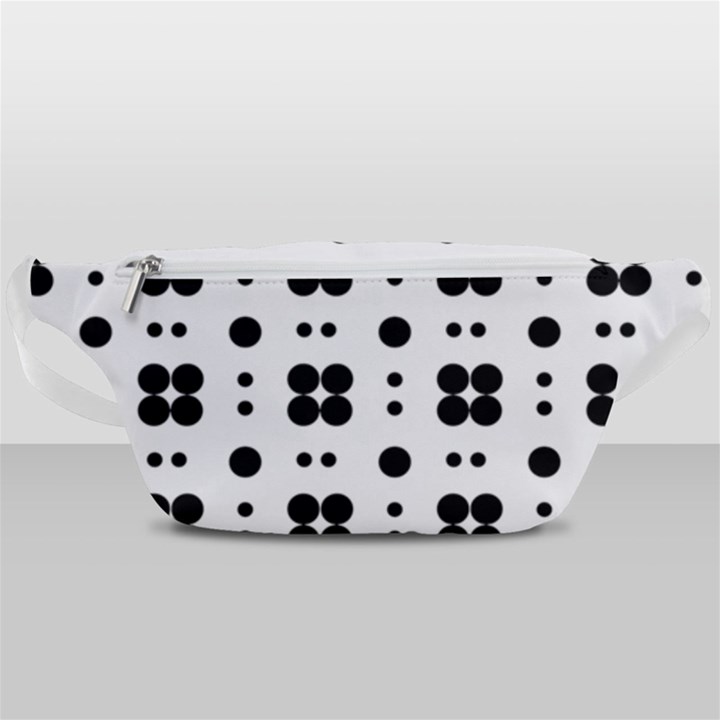 Polka Dot  Svg Waist Bag 