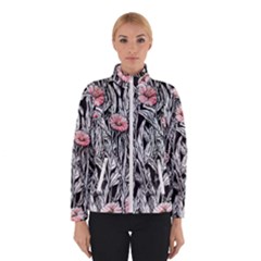 Luxurious Watercolor Flowers Women s Bomber Jacket by GardenOfOphir