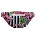 Tropical Botanical Flowers In Watercolor Fanny Pack View2