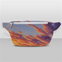 Summer Sunset Over Beach Waist Bag  by GardenOfOphir