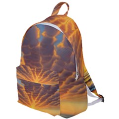 Waves At Sunset The Plain Backpack by GardenOfOphir