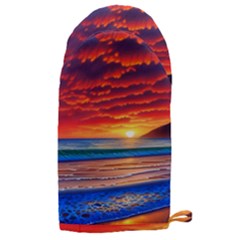 Sunset Over The Ocean Microwave Oven Glove by GardenOfOphir