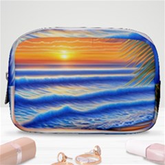 Summer Sunset Surf Make Up Pouch (small) by GardenOfOphir