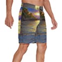 Sunset At The Surf Men s Beach Shorts View3