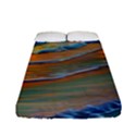 Modern Sunset Over The Ocean Fitted Sheet (Full/ Double Size) View1