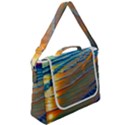 Modern Sunset Over The Ocean Box Up Messenger Bag View2