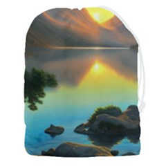 Benevolent Lake Drawstring Pouch (3xl) by GardenOfOphir