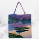 Astonishing Lake View Grocery Tote Bag View2