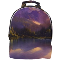 Colored Hues Sunset Mini Full Print Backpack by GardenOfOphir