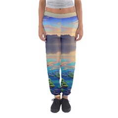 Breathtaking Sunset Women s Jogger Sweatpants by GardenOfOphir