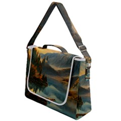 Dazzling Sunset Box Up Messenger Bag by GardenOfOphir