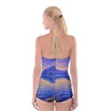 Dramatic Sunset Boyleg Halter Swimsuit  View2