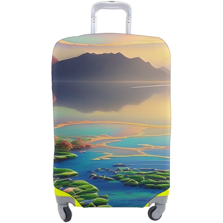 Exquisite Sunset Luggage Cover (Large)