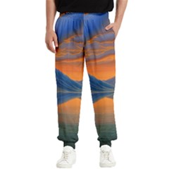 Glorious Sunset Men s Elastic Waist Pants by GardenOfOphir