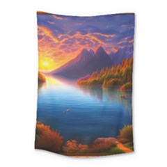 Immaculate Sunset Small Tapestry by GardenOfOphir