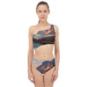 Opulent Sunset Spliced Up Two Piece Swimsuit View1