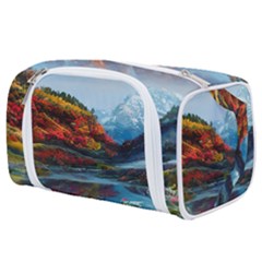 Breathtaking Landscape Scene Toiletries Pouch by GardenOfOphir