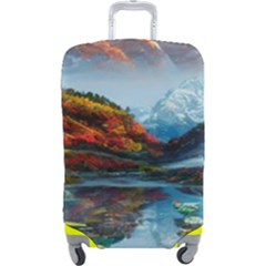 Breathtaking Landscape Scene Luggage Cover (large) by GardenOfOphir