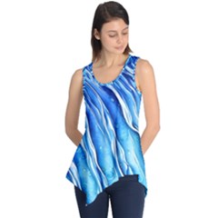 Nature Ocean Waves Sleeveless Tunic by GardenOfOphir