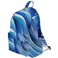 Sunny Ocean Wave The Plain Backpack by GardenOfOphir