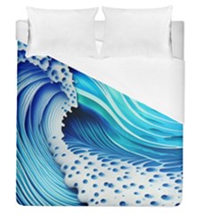 Blue Water Reflections Duvet Cover (queen Size) by GardenOfOphir