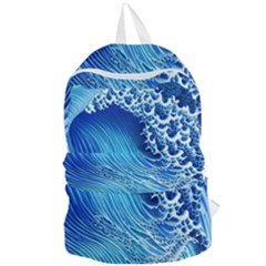 Wave Beach Iii Foldable Lightweight Backpack by GardenOfOphir