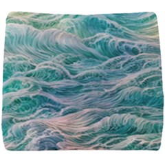 Waves Of The Ocean Ii Seat Cushion by GardenOfOphir