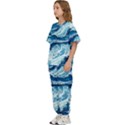 Summer Ocean Waves Kids  Tee and Pants Sports Set View2