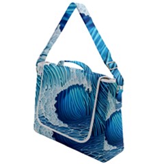 Beach Wave Box Up Messenger Bag by GardenOfOphir