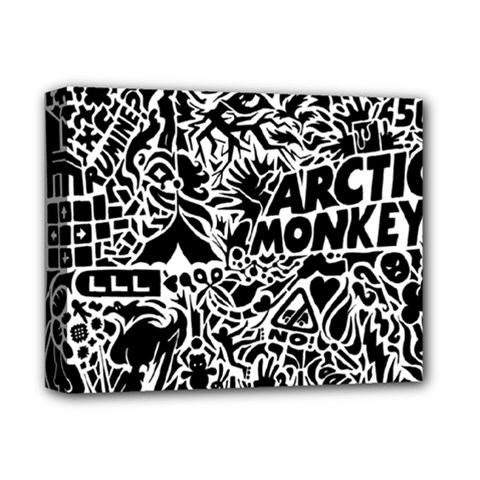 Arctic Monkeys Deluxe Canvas 14  X 11  (stretched) by Jancukart