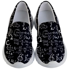 E=mc2 Text Science Albert Einstein Formula Mathematics Physics Kids Lightweight Slip Ons by Jancukart