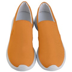 Deep Saffron Orange	 - 	lightweight Slip Ons by ColorfulShoes