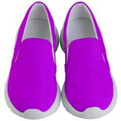 Psychedelic Purple	 - 	lightweight Slip Ons by ColorfulShoes