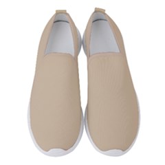 Frosted Almond Brown	 - 	slip On Sneakers by ColorfulShoes