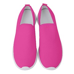 Wild Strawberry Pink	 - 	slip On Sneakers by ColorfulShoes