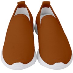 Burnt Orange	 - 	slip On Sneakers by ColorfulShoes