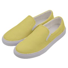 Daffodil Yellow	 - 	canvas Slip Ons by ColorfulShoes