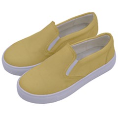 Mellow Yellow	 - 	canvas Slip Ons by ColorfulShoes