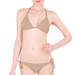 Toasted Almond Brown	 - 	bikini by ColorfulSwimWear