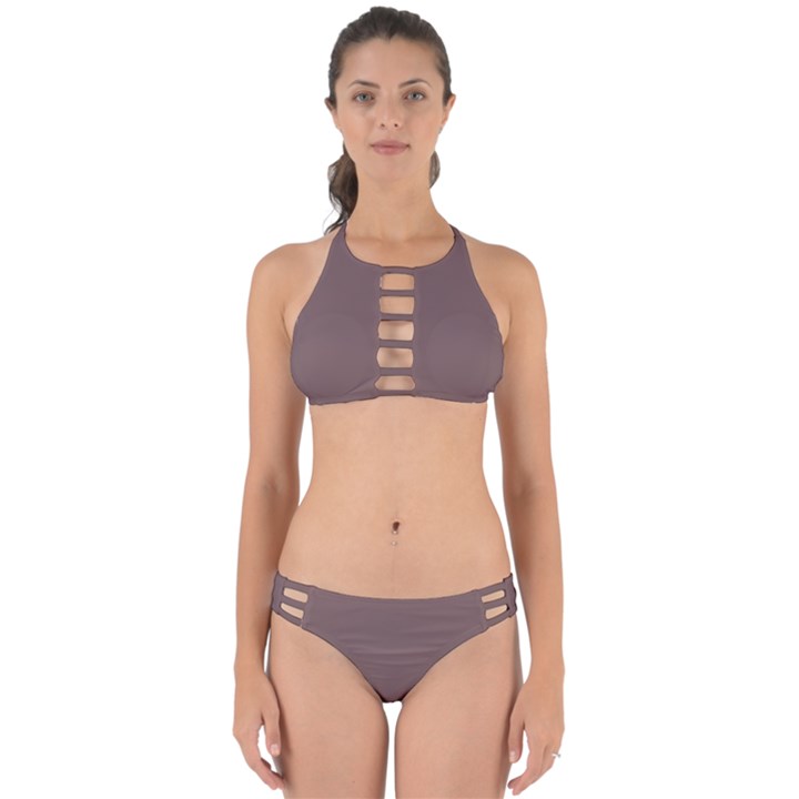 Deep Taupe	 - 	Perfectly Cut Out Bikini Set