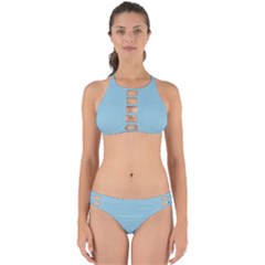 Sky Blue	 - 	perfectly Cut Out Bikini Set by ColorfulSwimWear