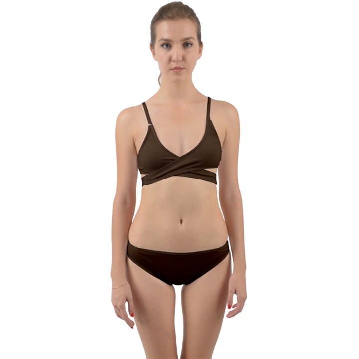 Brunette Brown	 - 	Wrap Around Bikini Set