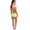 Light Lime Yellow	 - 	High Waist Tankini Set View2