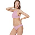 Cameo Pink	 - 	Banded Triangle Bikini Set View2