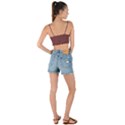 Ruby Wine Brown	 - 	Woven Tie Front Bralet View2